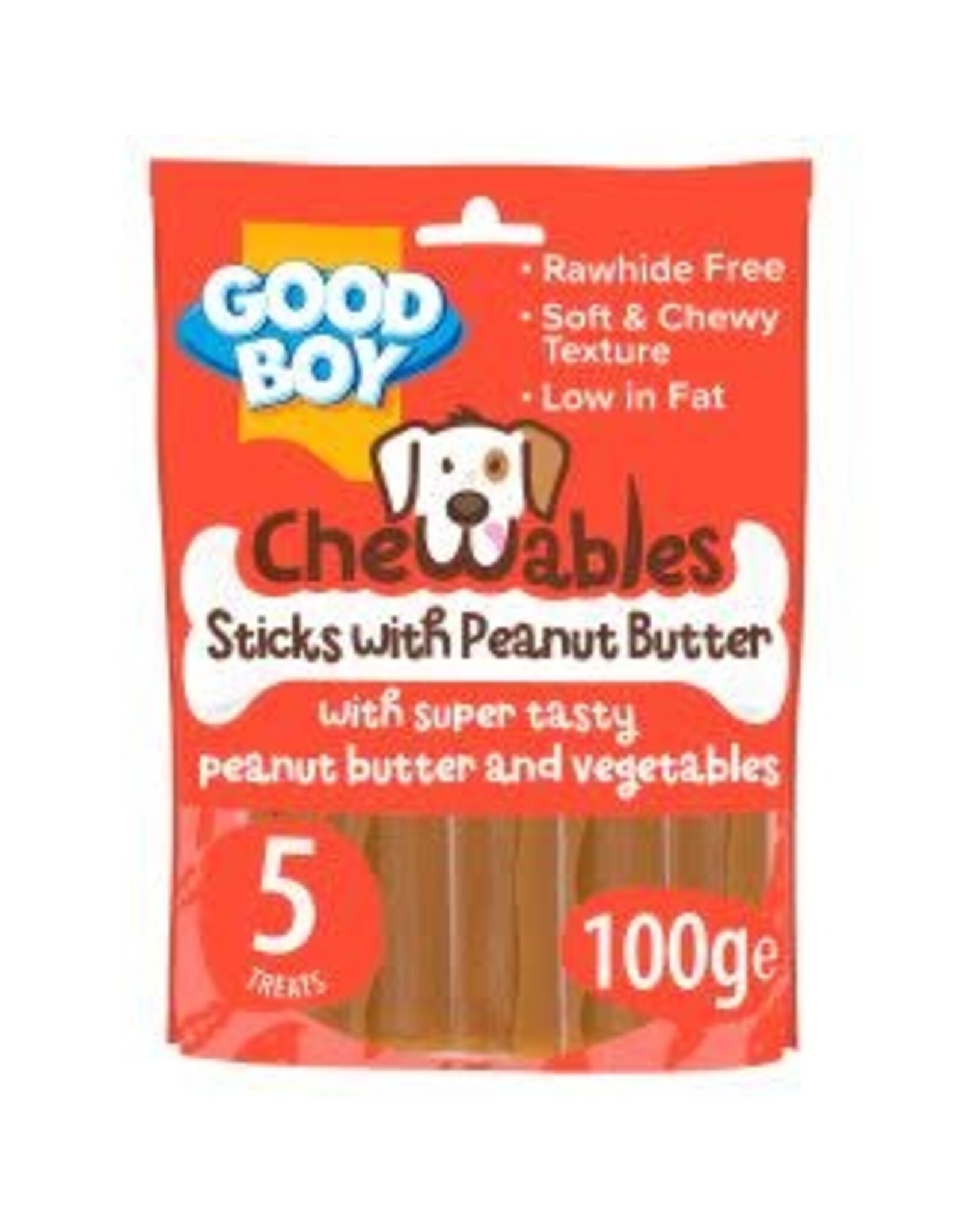 Armitage GB Chewables Peanut Butter Stick 5 Pack
