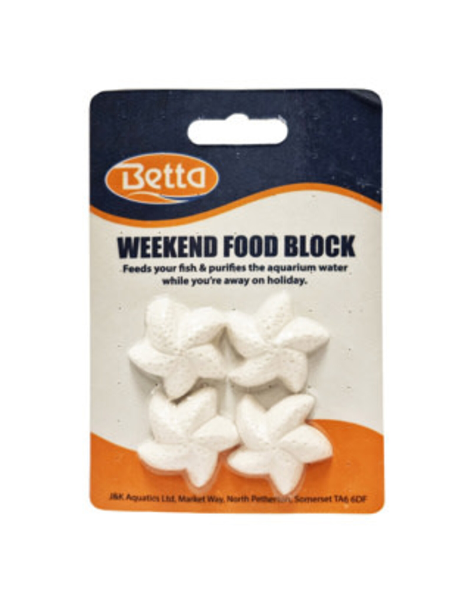 Betta Betta Weekend Food Block