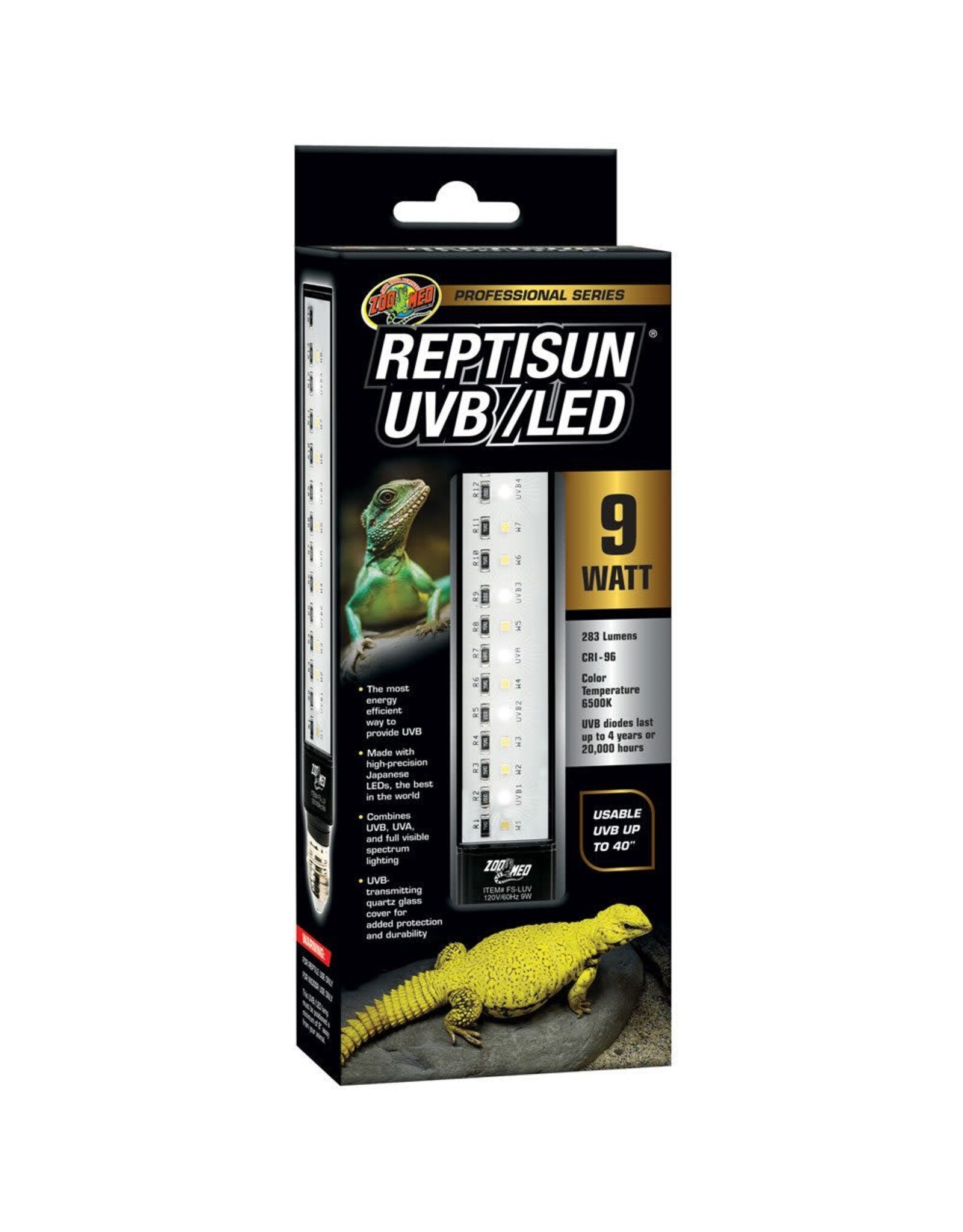 Zoo Med ZM ReptiSun UVB LED 9w