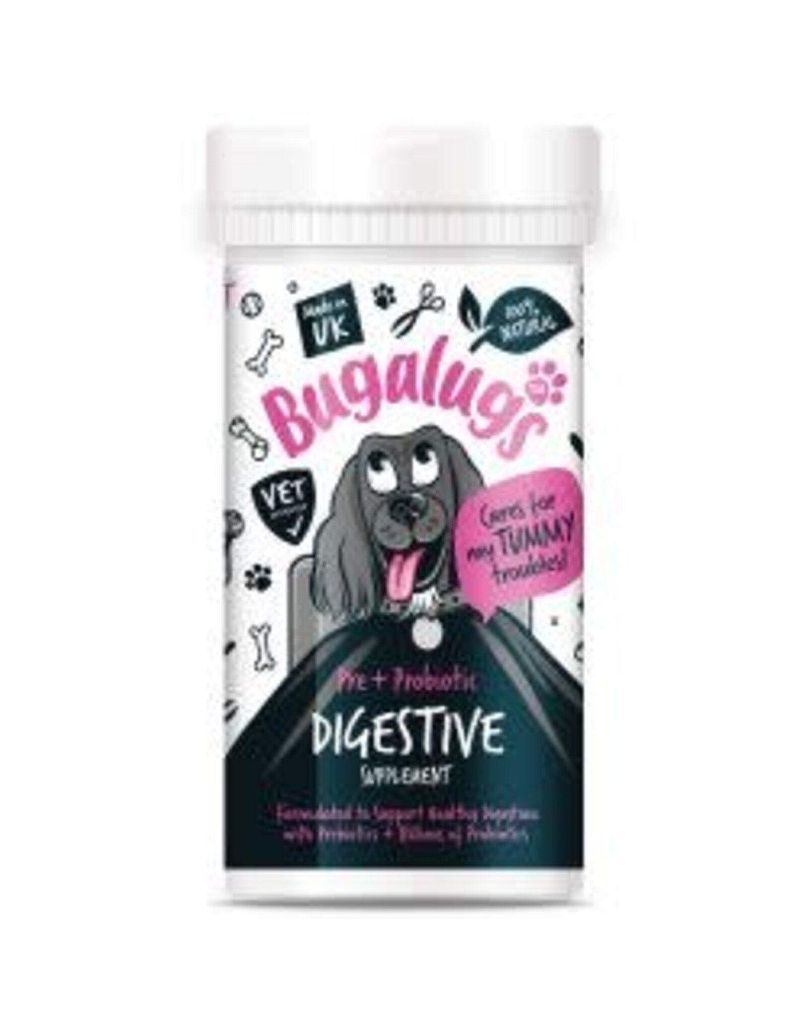 Bugalugs Bugalugs Pre + Pro Biotic Digestive Supplement 80g