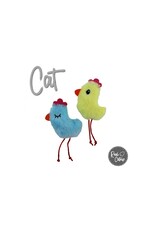 Ancol Fluffy Chicks Cat toy