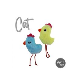 Ancol Fluffy Chicks Cat toy