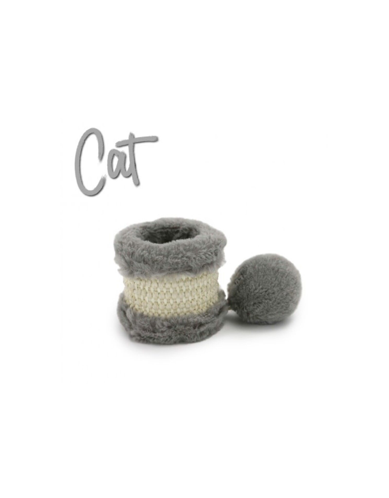 Ancol Pom Pom Drum Cat Scratcher Toy