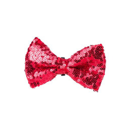House Of Paws HOP Red Sequin Christmas Bow Tie For Dogs
