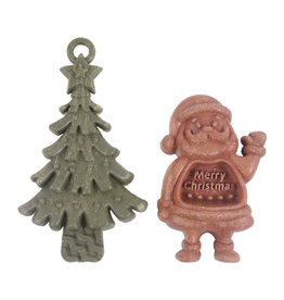 Rosewood RW Veggie Burst Santa & Tree Duo