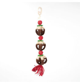 Rosewood RW Loofa Christmas Pudding Garland