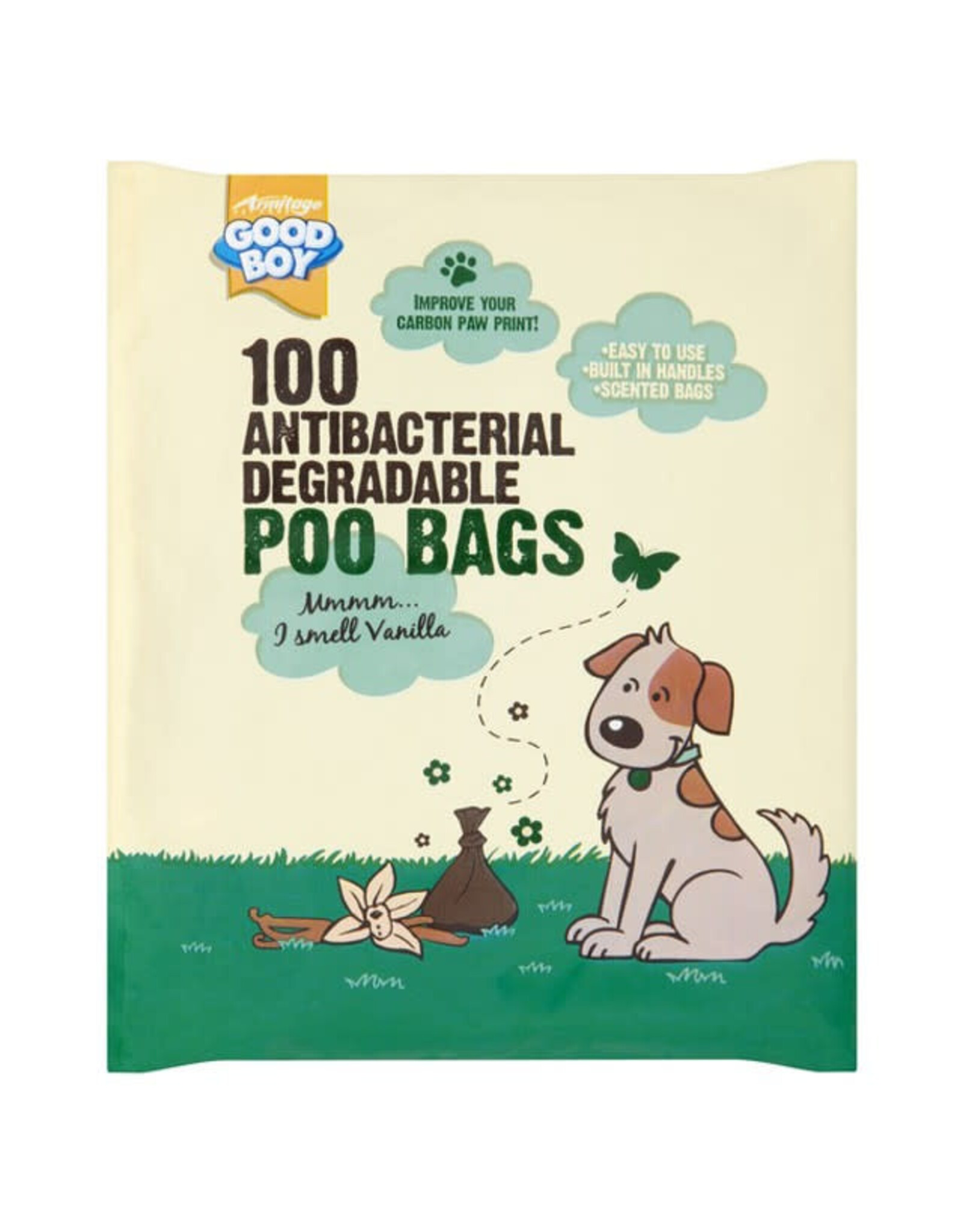 Armitage GB Antibacterial Poo Bags 100s