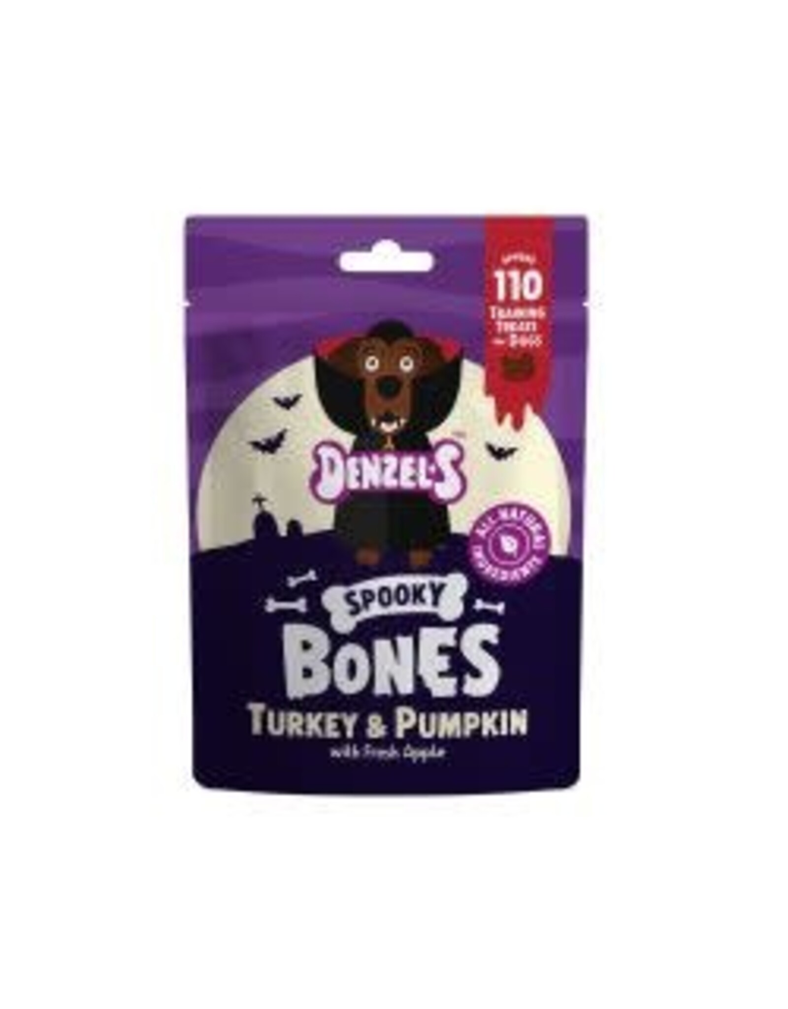 Denzels Denzel's Spooktacular Bones Turkey & Pumpkin 100g