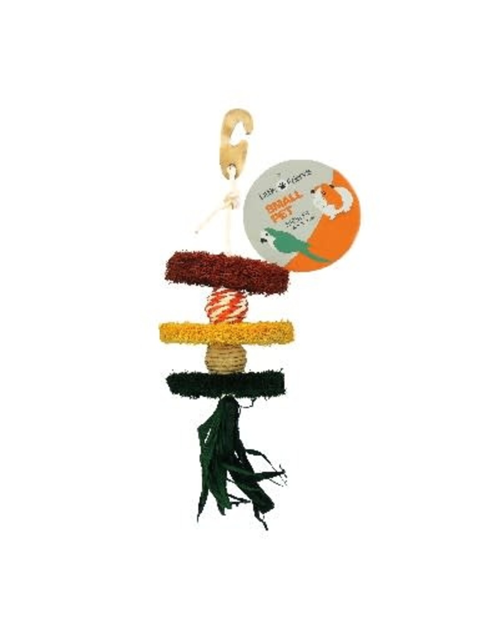 Classic Triple Loofa Small Animal Toy