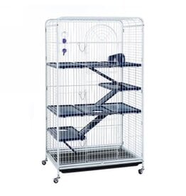 Classic Blenheim Rat Cage - Extra Tall 140cm White