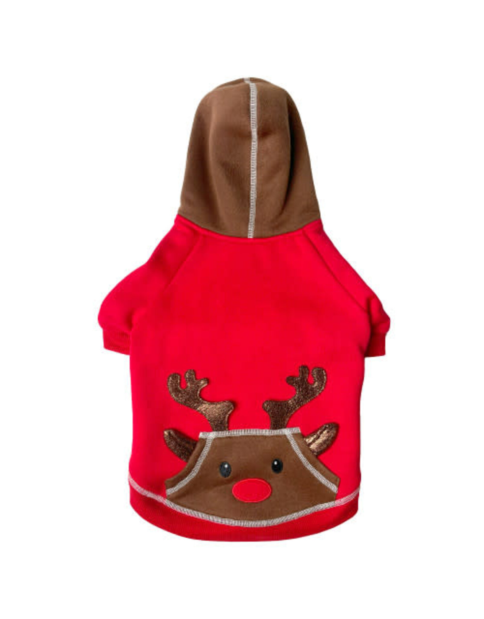 Happy Pet HP Red Reindeer Dog Sweater S/M