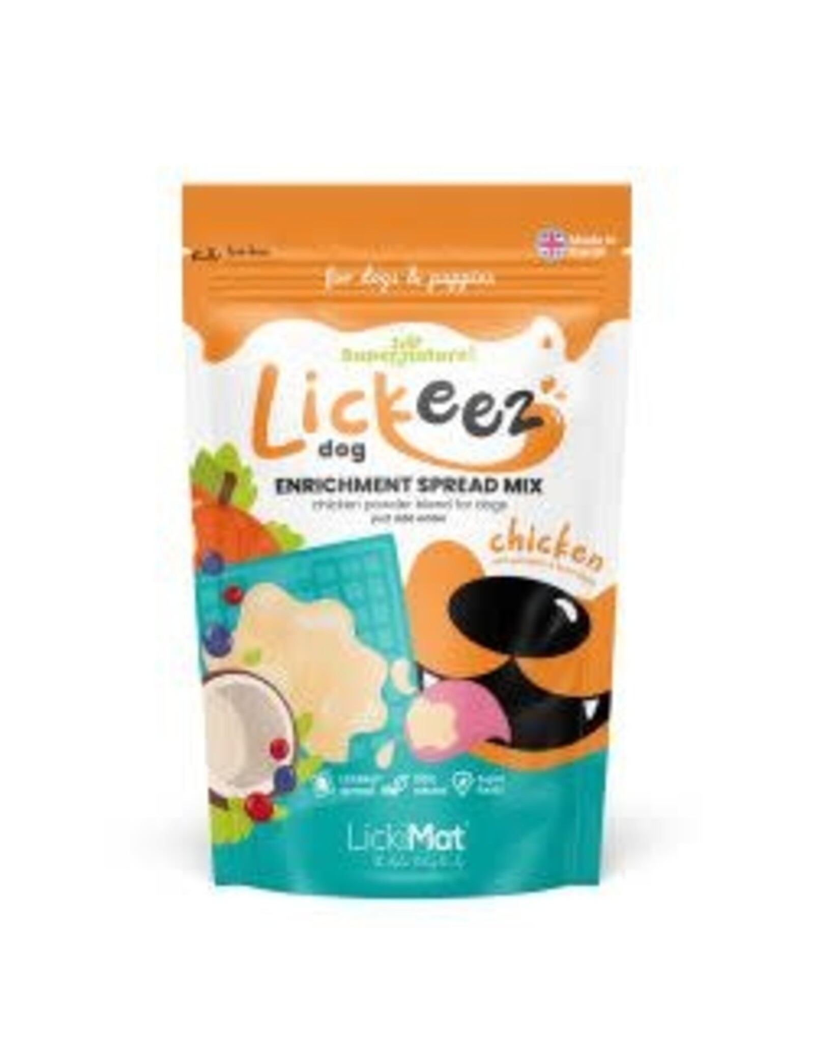 SuperNature SuperNature Lickeez Enrichment Spread 100g - Chicken