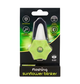 Animal Instincts AI Flashing Safety Sunflower Light - Yellow