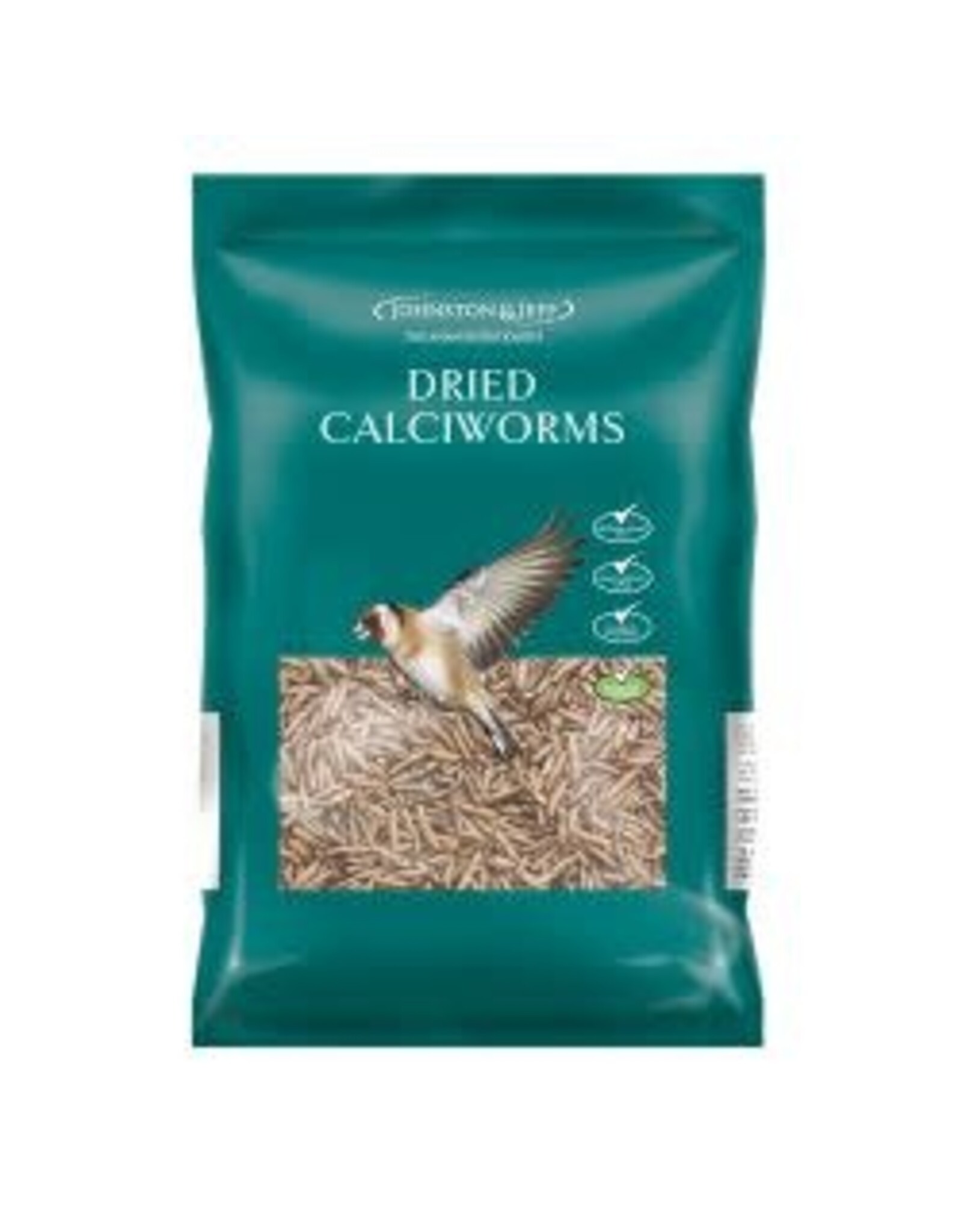 Johnson & Jeff J&J Dried Calciworms 1kg