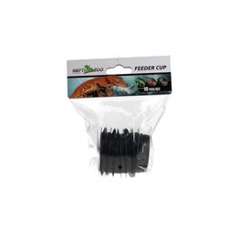 ReptiZoo RZ Arboreal Feeder Cup Refil - Black (10 Pack)