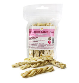 JR Pet Products JR Braided Lamb 10cm 100g