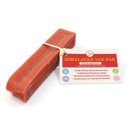 JR Pet Products JR Strawberry Yak Chew - Medium