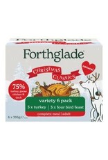 Forthglade Forthglade Christmas Variety Box 6 x 395g Forthglade Forthglade Christmas Variety Box 6 x 395g
