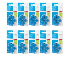 Audifon Audifon 675 (PR44) Blau Hörgerätebatterie Vorteilspaket