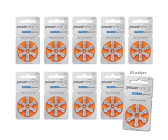Power One Power One 13 (PR48) Orange Hörgerätebatterie Vorteilspaket