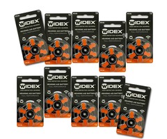 Widex Widex 13 (PR48) Orange Hörgerätebatterie - Vorteilspaket