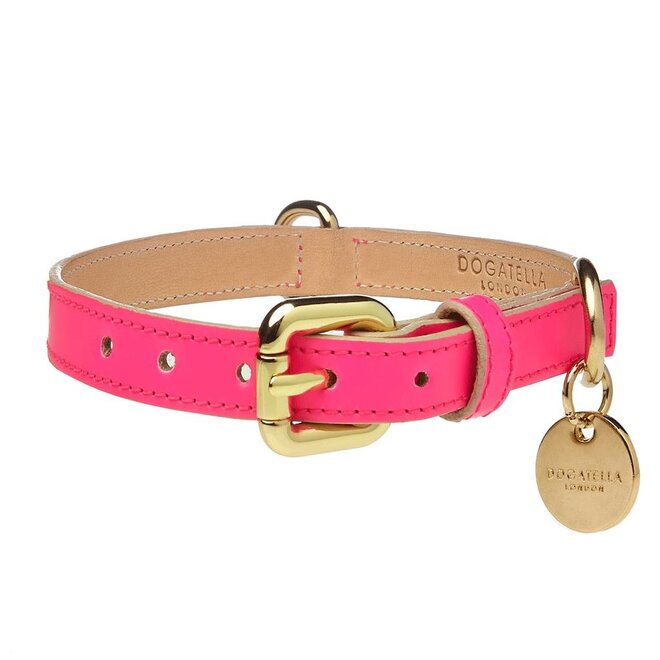 Dogatella Glow Halsband pink