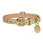 Dogatella Metallic Halsband gold