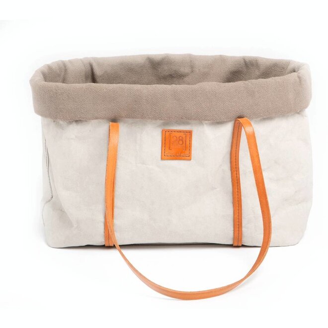 2.8 design for dogs Annie Hondentas grijs katoen