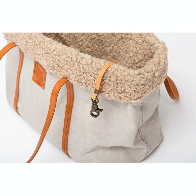 2.8 design for dogs Annie Hondentas grijs katoen