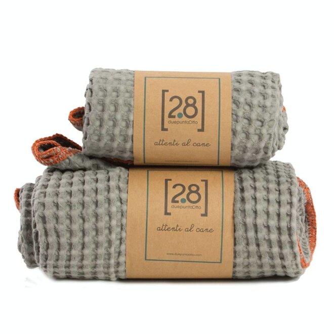 2.8 design for dogs Sally Hondenhanddoeken grijs