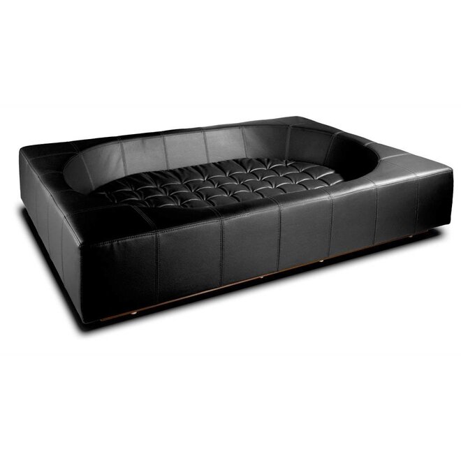 Pet-Interiors Cube Leer Hondenmand