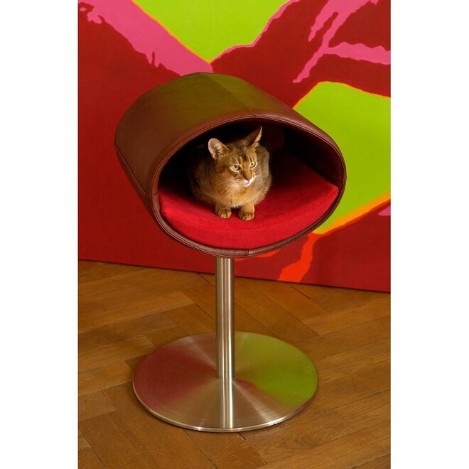Pet-Interiors Rondo Leer Kattenstandaard
