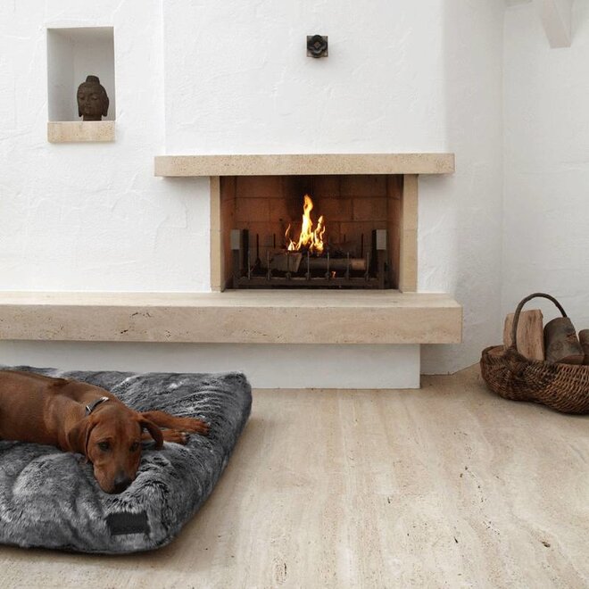 MiaCara Felpa Hondenkussen antraciet