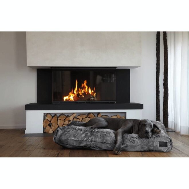 MiaCara Felpa Hondenkussen antraciet