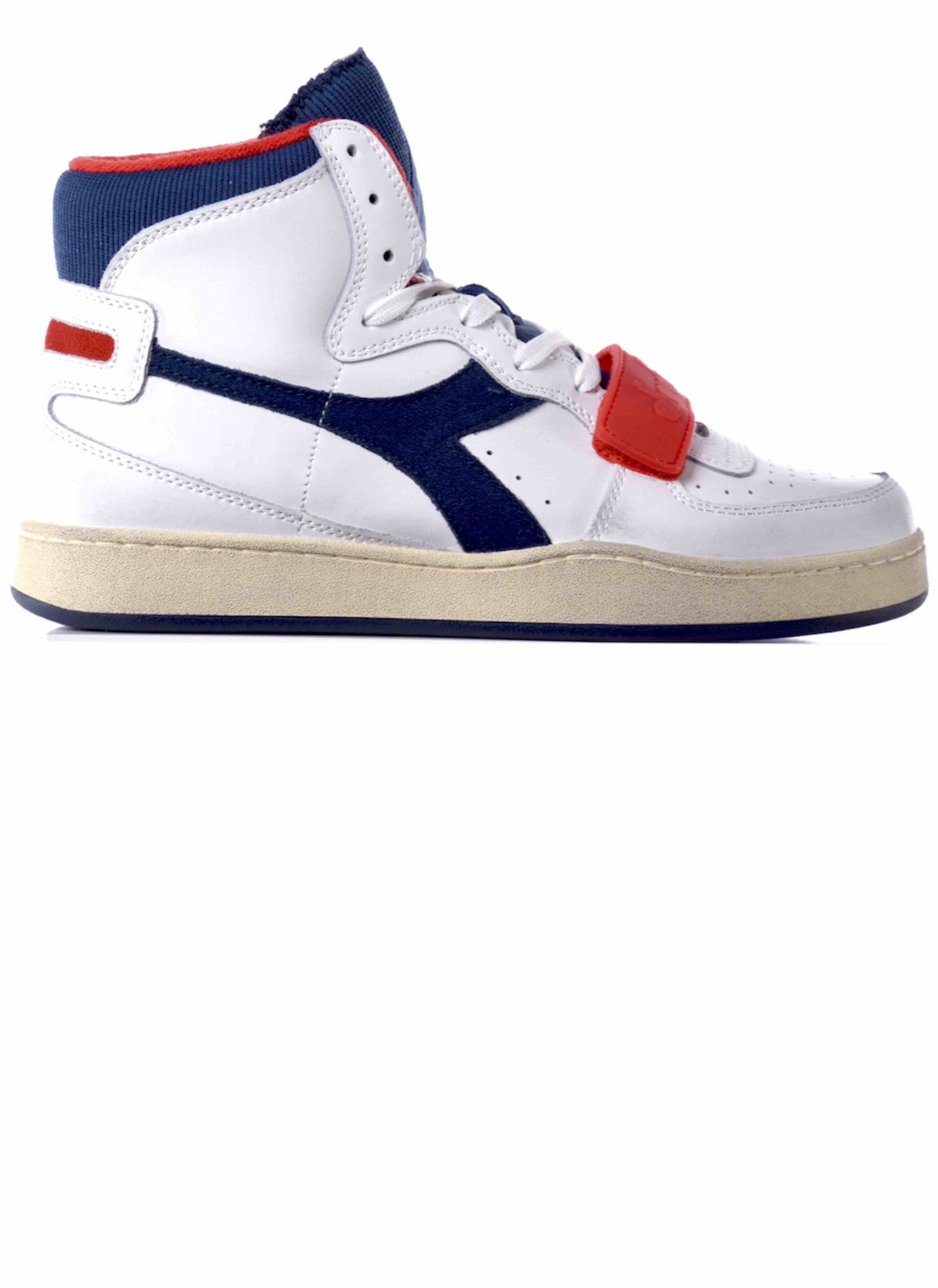 Diadora Basket High Sneakers Blue \u0026 Red 