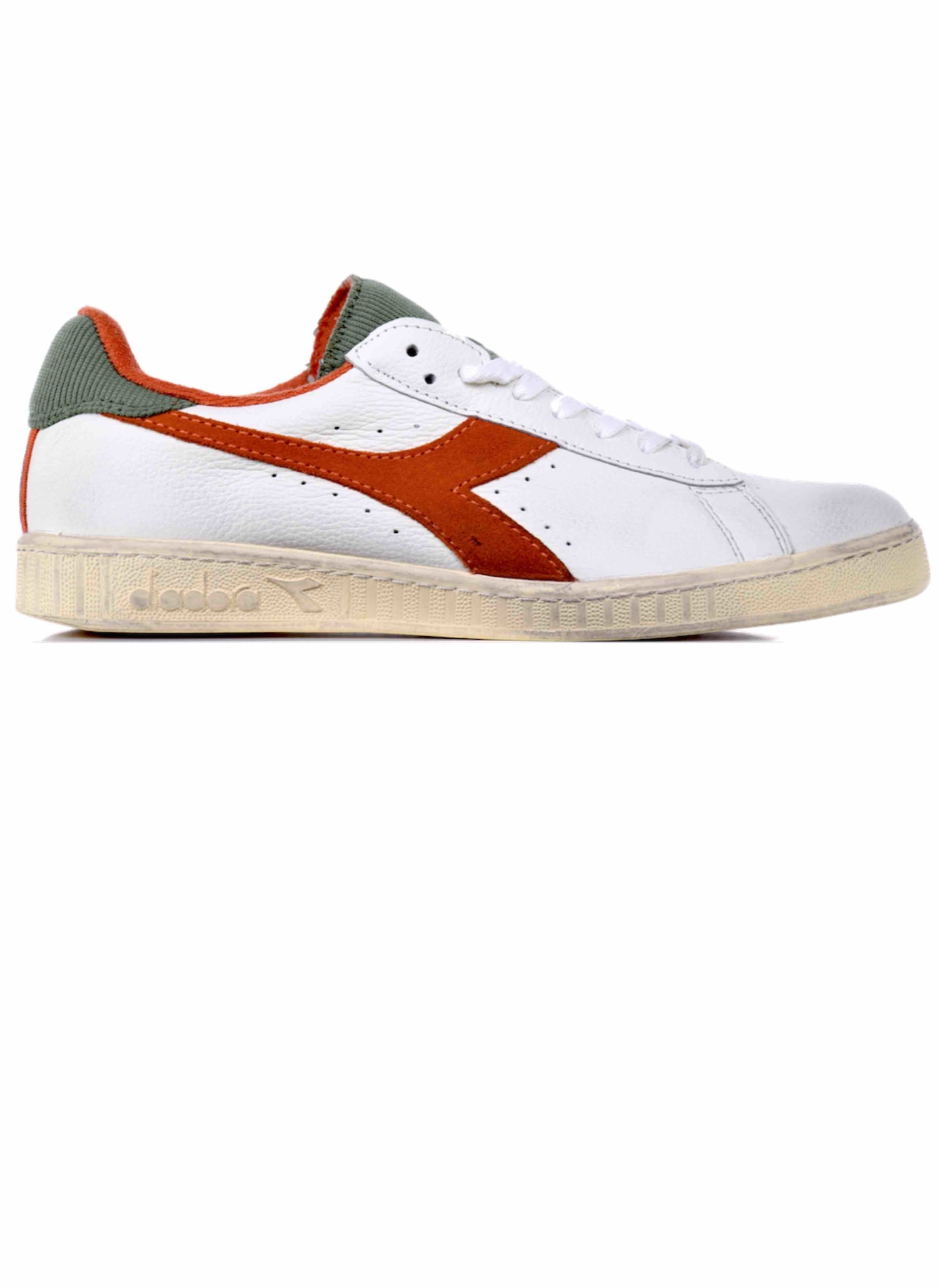 Diadora Game Low Used Sneakers Orange 