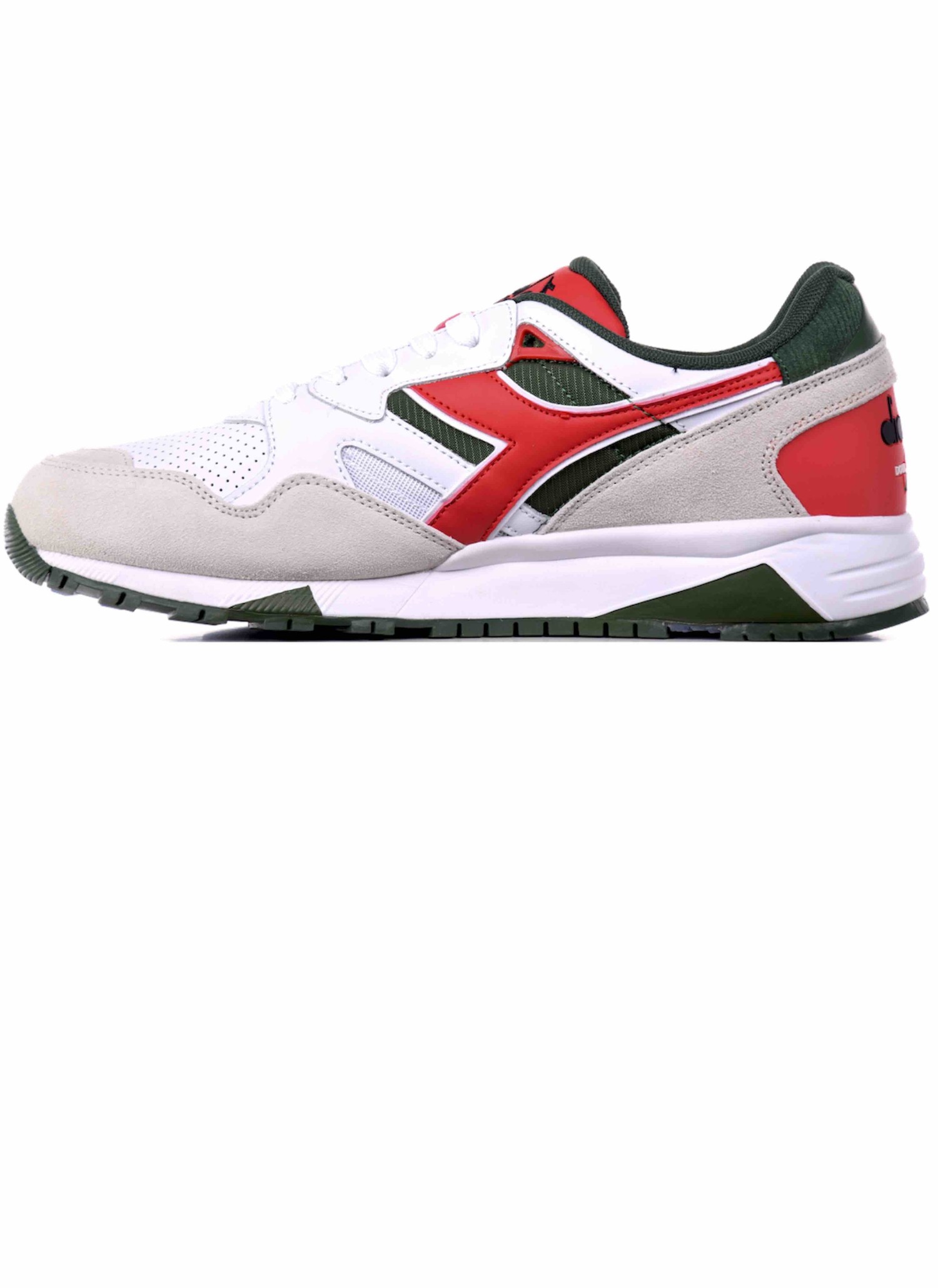 Diadora N9002 Beta Sneakers White \u0026 Red 