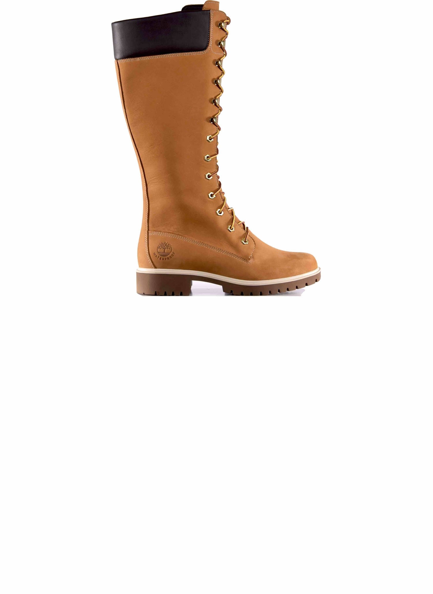 timberland tan premium puffer boots