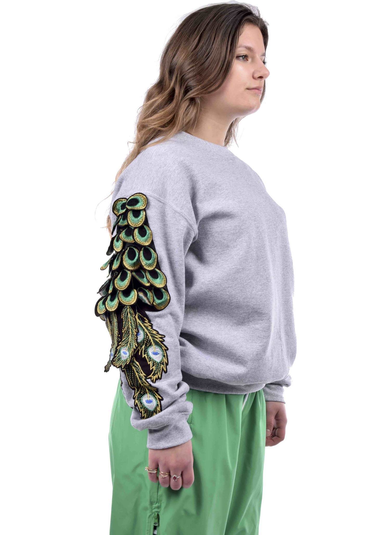 Ragyard Peacock Sweater Grey | HALO - HALO