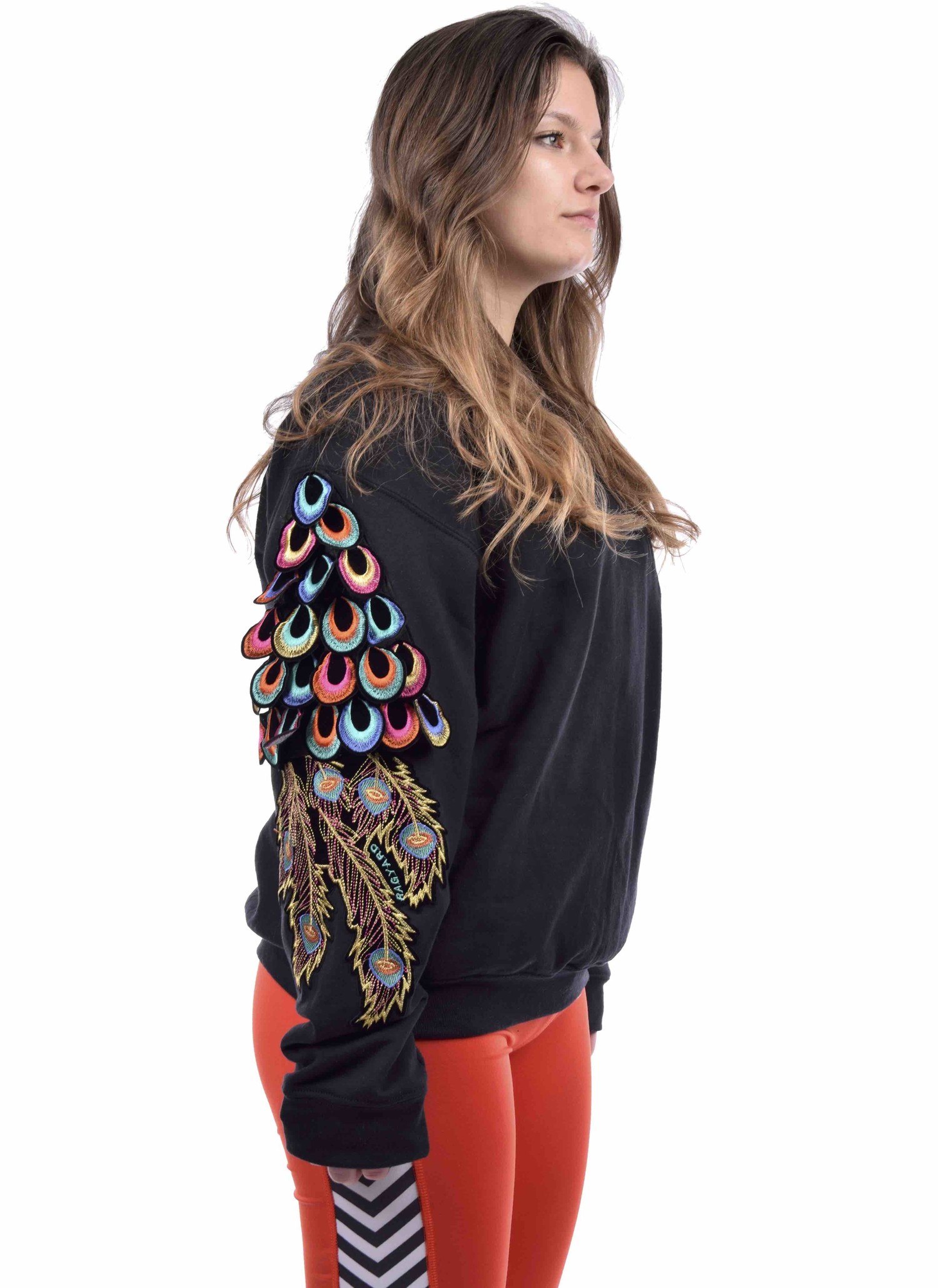 Ragyard Psychedelic Sweater Black 