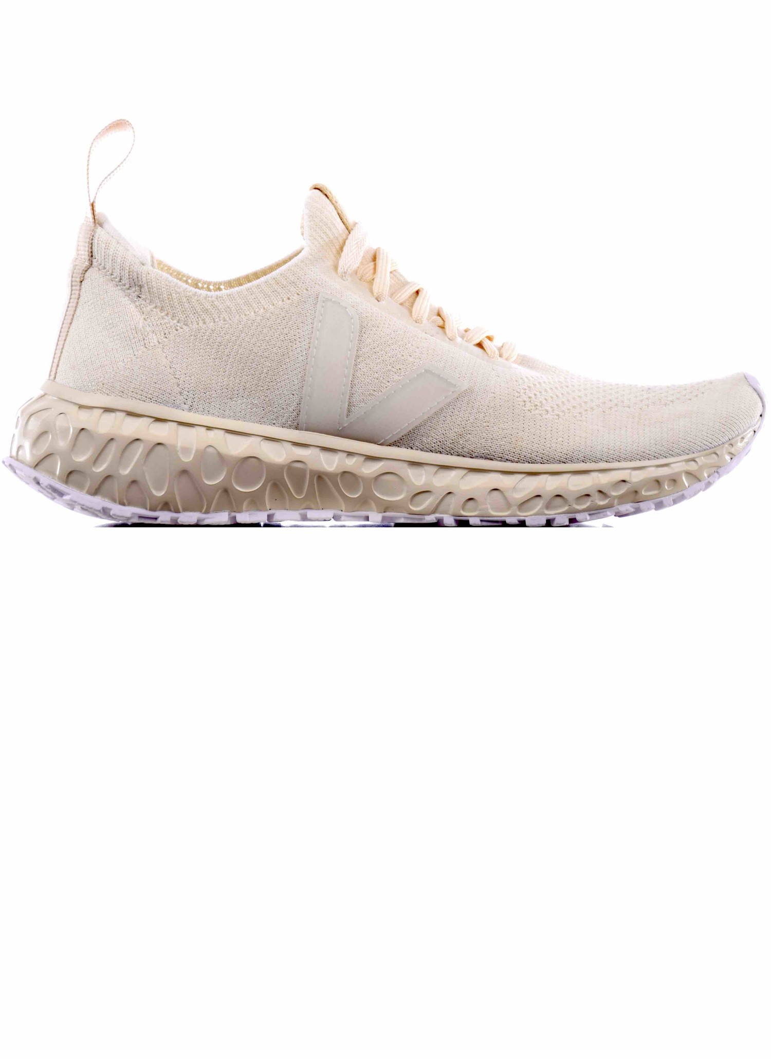 Rick Owens x Veja Low Sock Runner Sneakers Beige HALO HALO Store