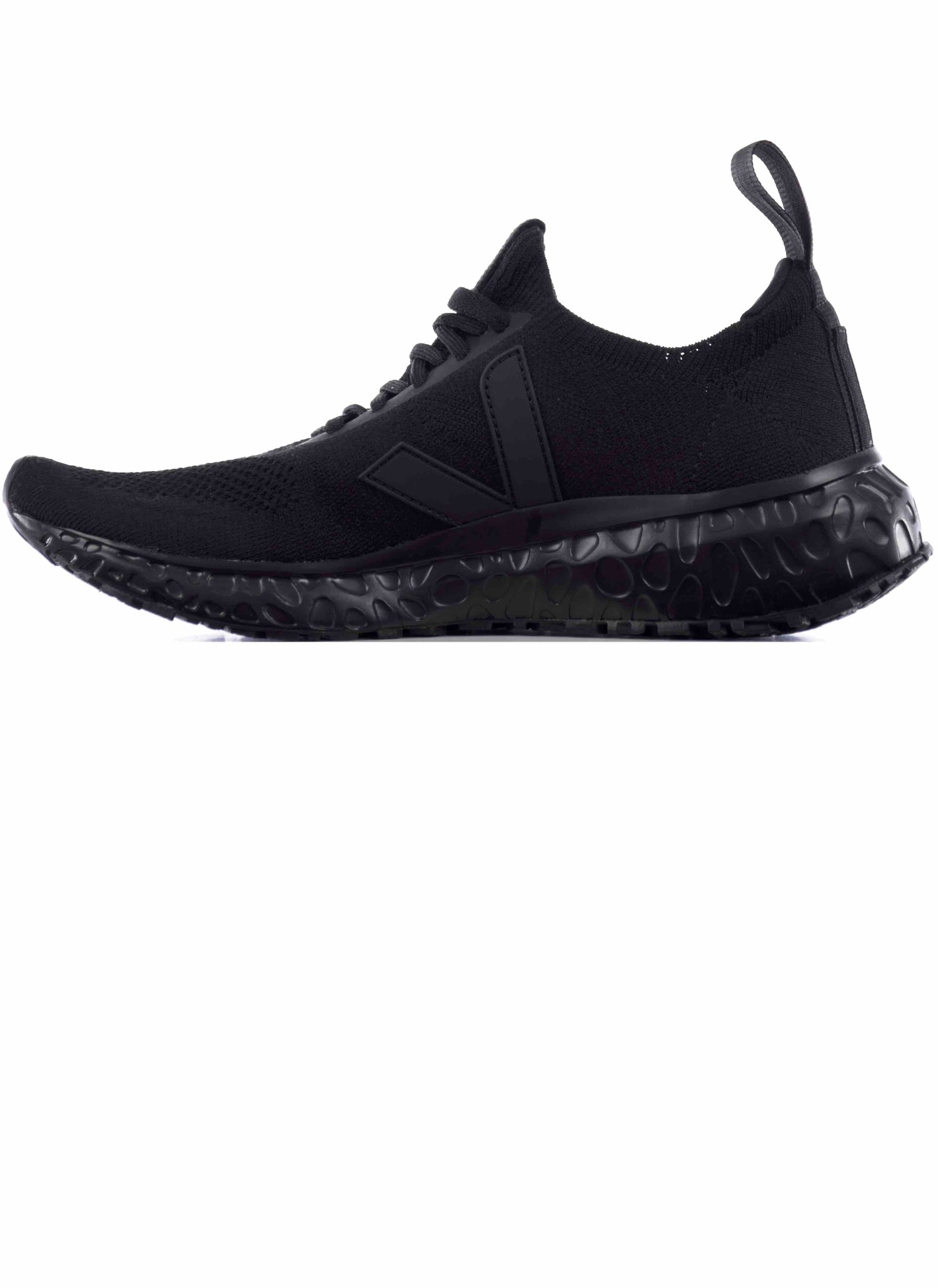 Rick Owens x Veja Low Sock Runner Sneakers Black HALO HALO - Main Image