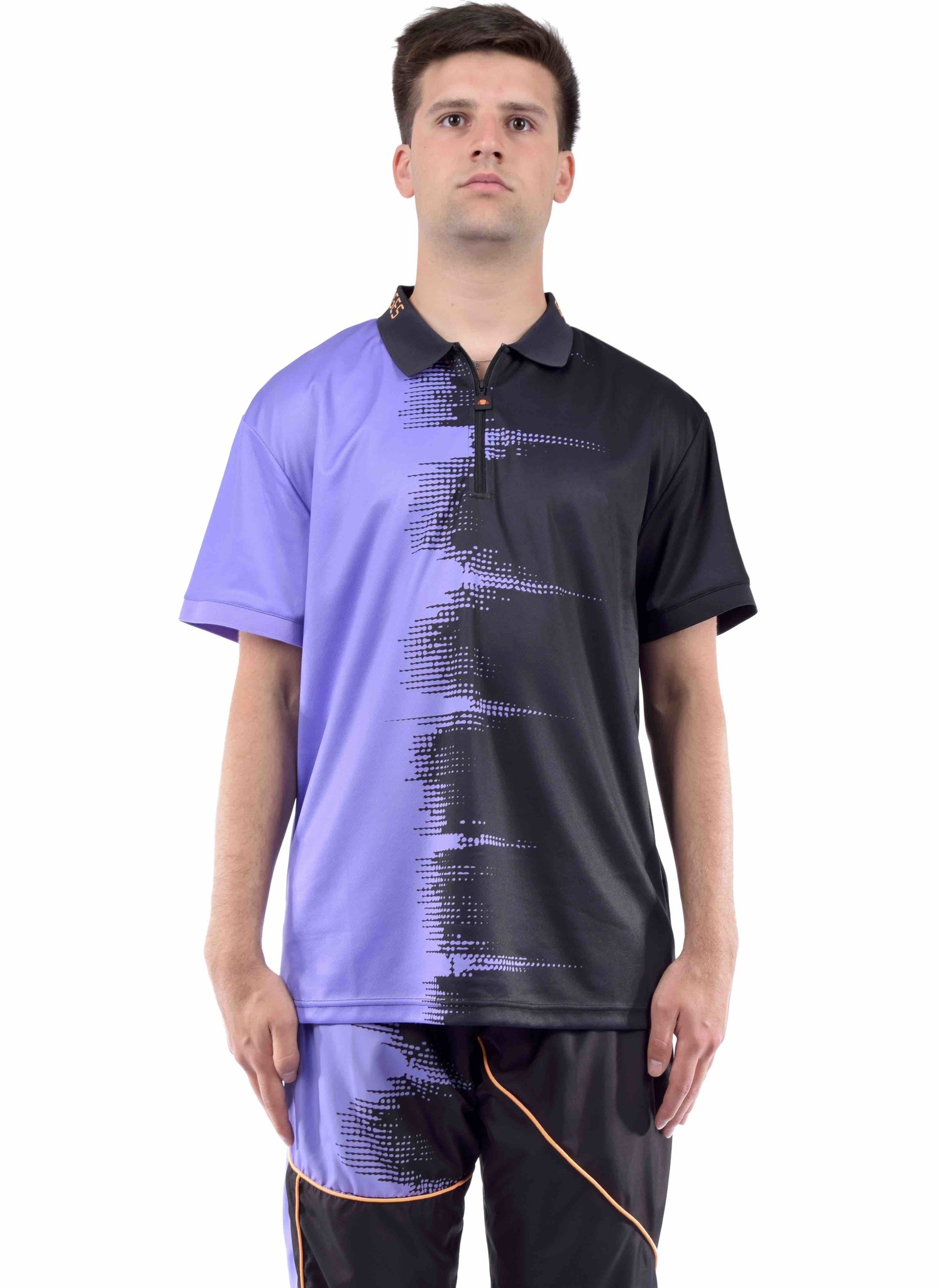 purple ellesse t shirt