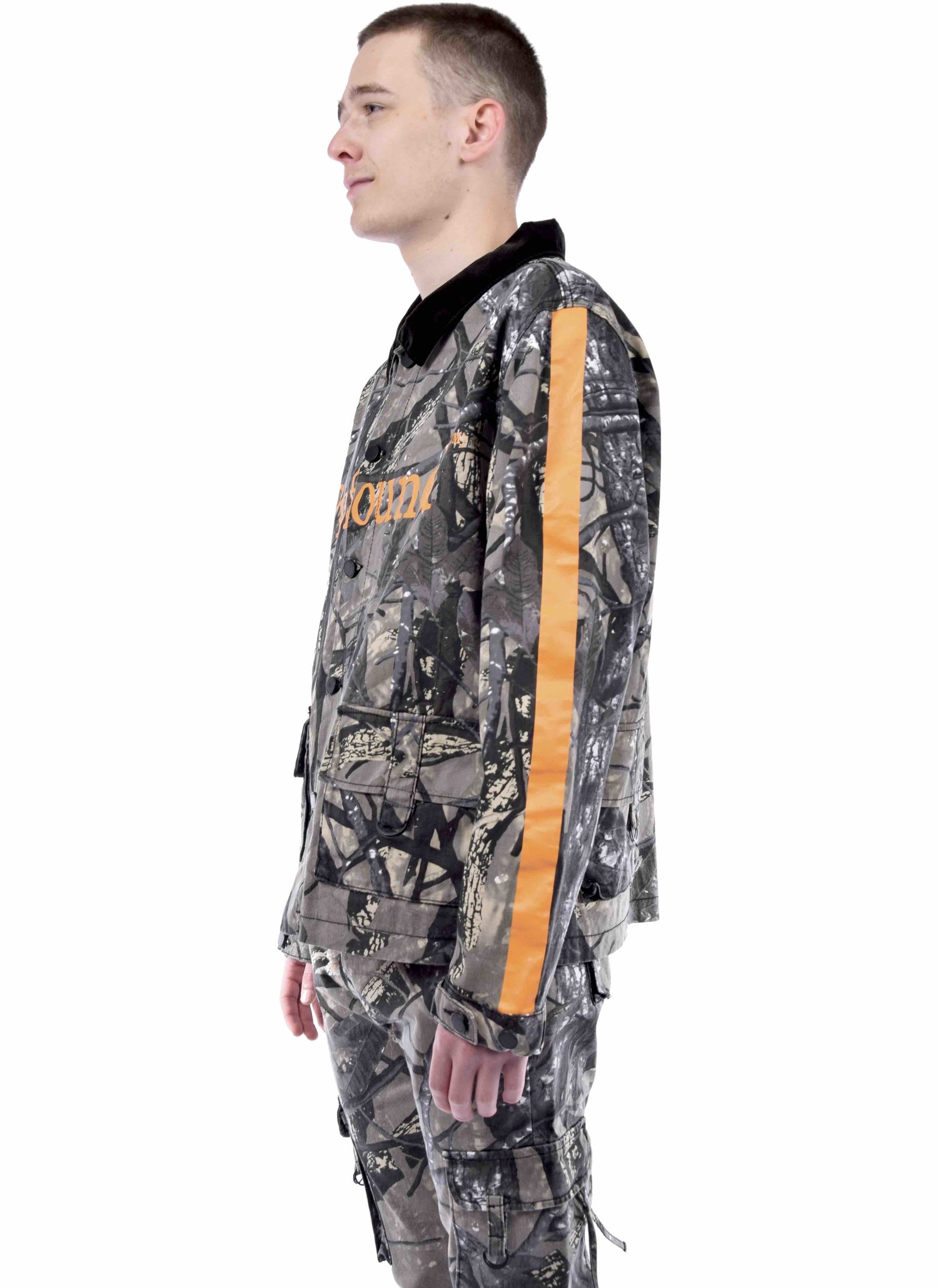 Profound Aesthetic Camo Jacket Green 