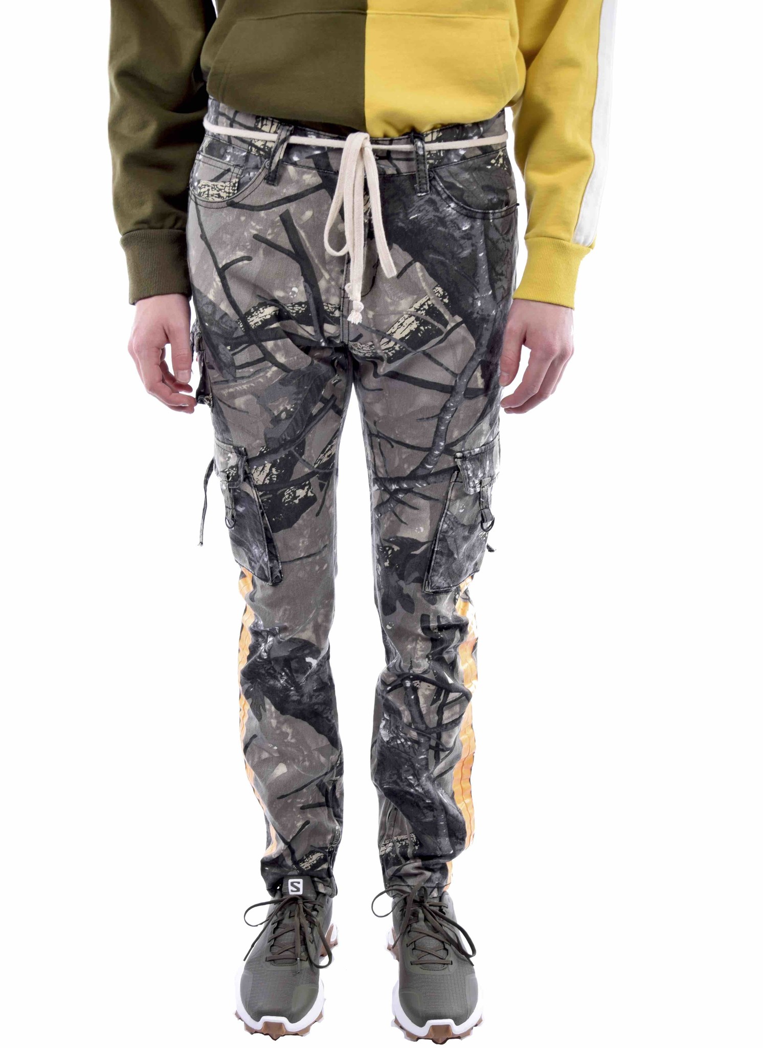 Profound Aesthetic Camo Cargo Pants Green HALO HALO