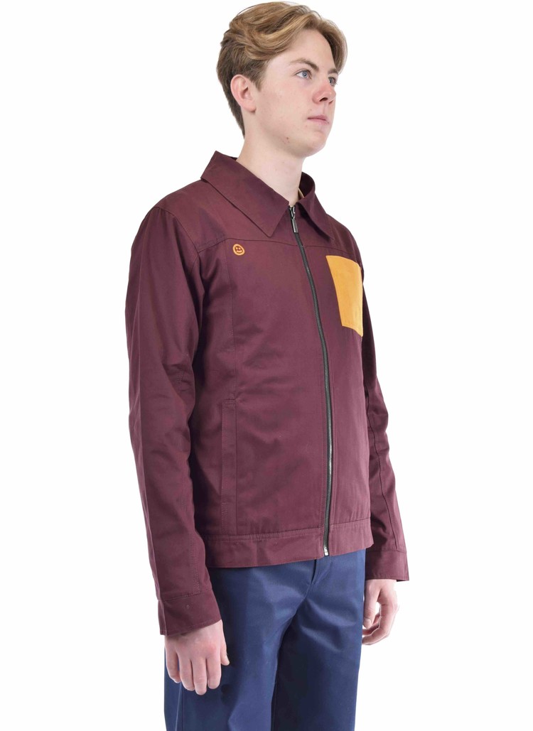 E-404 Success Jacket Burgundy