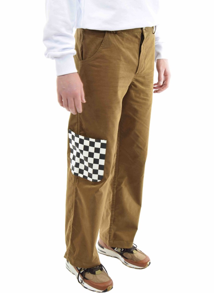 E-404 Domino Velvet Pants Brown