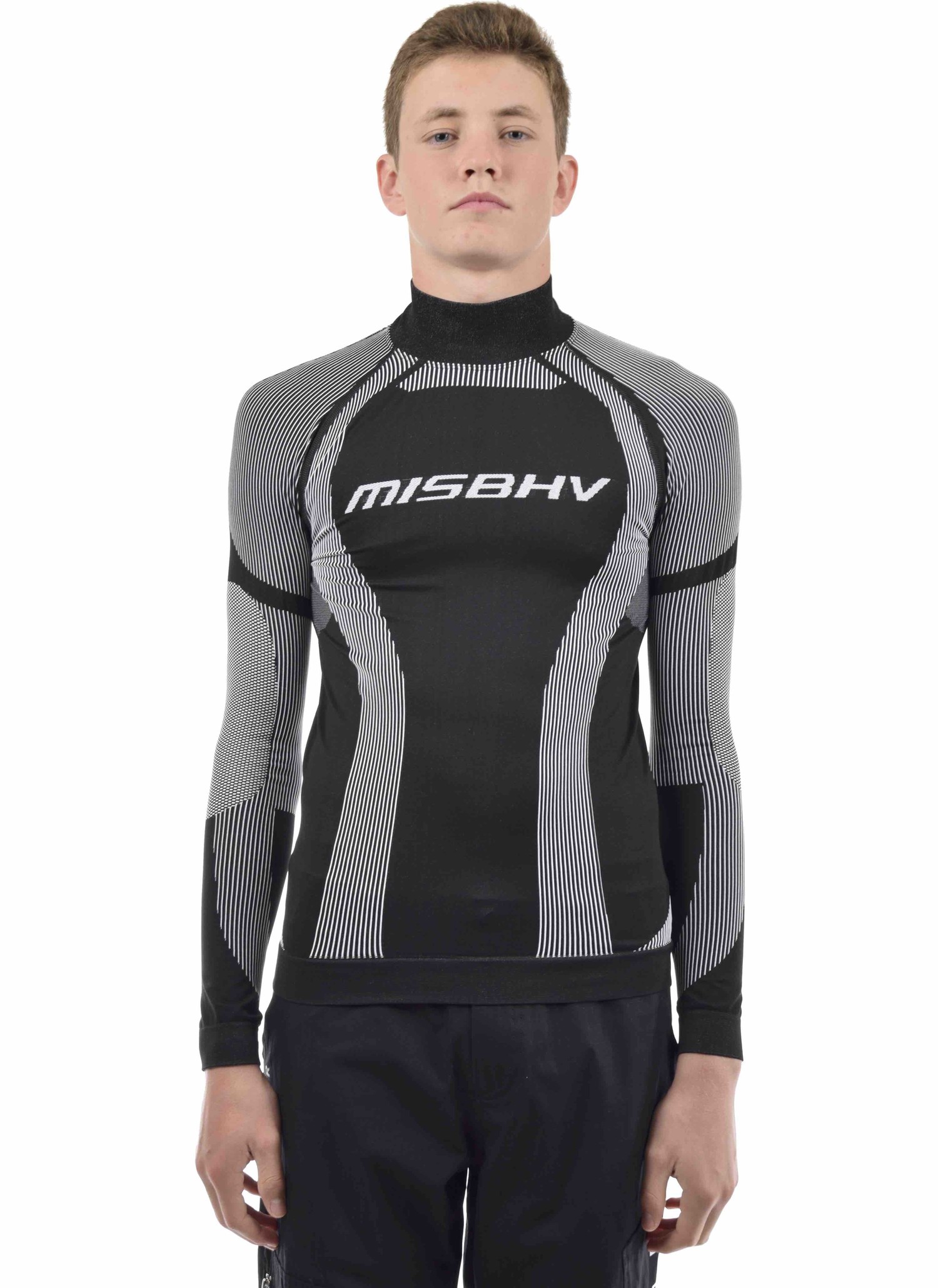 MISBHV Sport Active Long Sleeve T-Shirt Black & White | HALO - HALO