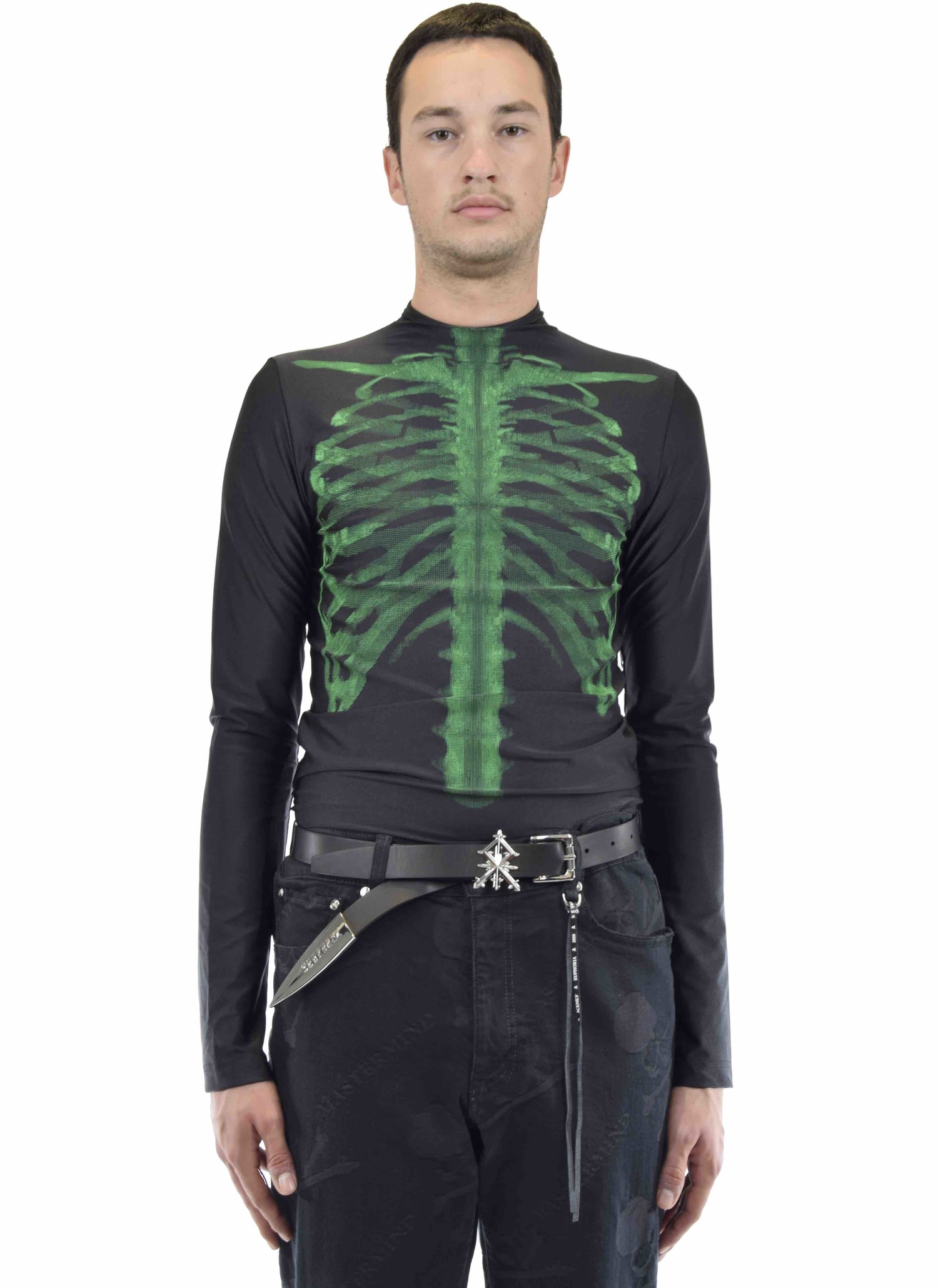 SANKUANZ Skeleton Long Sleeve T-Shirt 