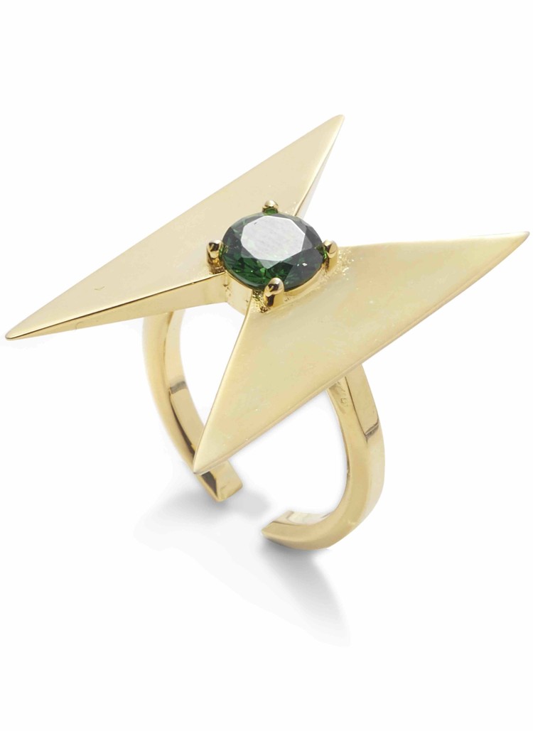 Sankuanz Copper Plated 18K Gold Ring